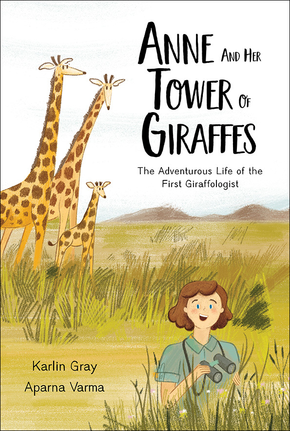 Anne and Her Tower of Giraffes